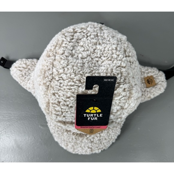 Turtle Fur Comfort Lush Backcountry Trapper Hat Adult One Size Natural Plush NEW - Picture 4 of 11